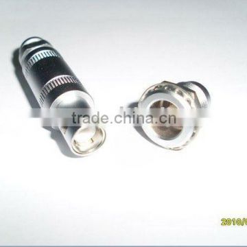 2 pin metal electrical coaxial connector