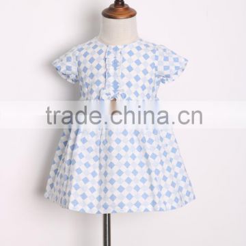 100% cotton Girls' Dress Fashion Baby Dress