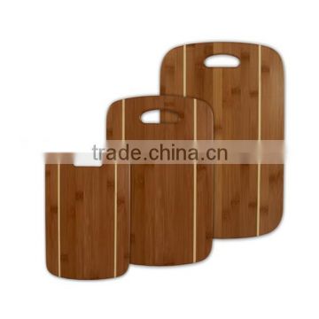 3 pcs set bamboo chopping block board