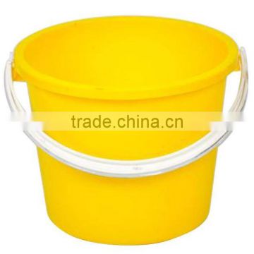 PLASTIC ROUND PAIL WASH BUCKETS WITH HANDLE 1 GALLON 201