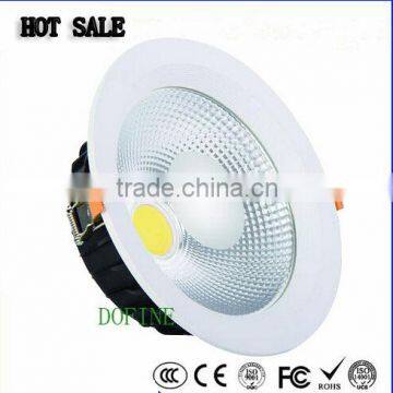 LED Die Casting Aluminum 20W 6 Inch COB LED Downlight