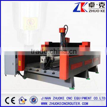 4 Axis 600MM High Z-Axis Stone CNC Carving Machine For Tombstone ZK-1325 With PCI NcStudio Control System