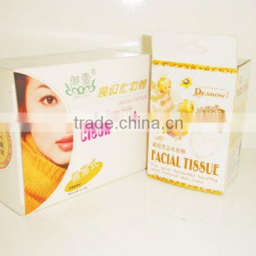 high quality soft facial tissue dr.snow cotton pads