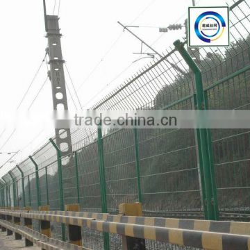 Highway Pvc Coated Welded or Chain Link Fence Wire Mesh Factory