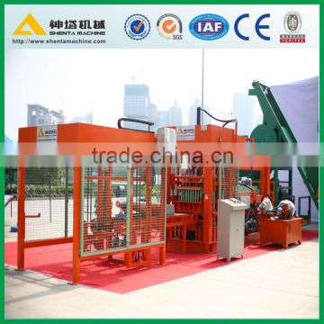 China high quality QTY10-15 automatic concrete brick machine for sale