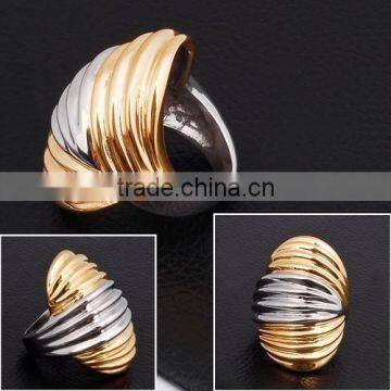 Fashion Stainless Steel Gold Ring Design For Men ZR10013