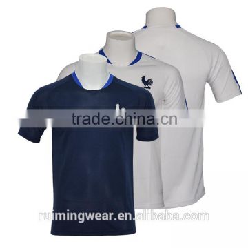 Hot european cup training suit soccer from China football shirt factory for thai best quality soccer training jerseys