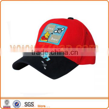 Top sale good quality embroidered children baseball cap
