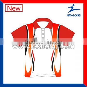Men'S Custom Sublimated Polo Shirts Sublimation Printing Polo Shirt