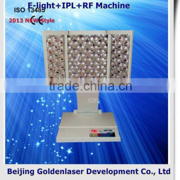 2013 Exporter E-light+IPL+RF machine elite epilation machine weight loss 2013 vibrating body massager slimming machine