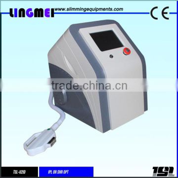 Portable shr opt ipl home use hair removal system