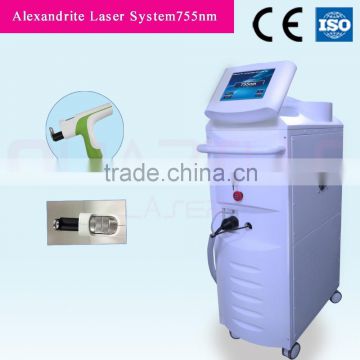 2015 year's SHR uwanted hair removal Permanently 755 alexanderite laser plus nd yag laser head for tattoo removal eqiupment