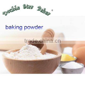 With flour baking powder