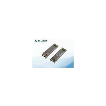 Duplex LC SFP Optical Transceiver 1.25G 1000BASE-ZX Ethernet 1550nm OEM ODM