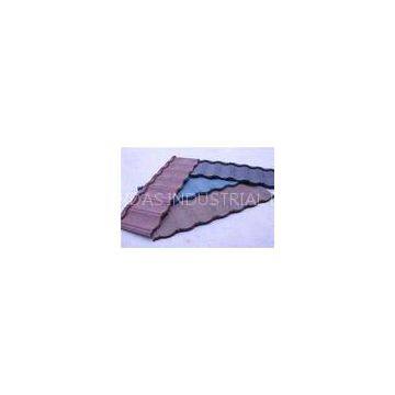 Aluminum Zinc Galvanized Steel Roofing Tiles Color Coated , Metal Roofing System