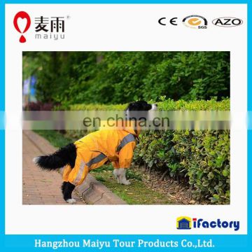 pet raincoat rain wear for dogs made in China