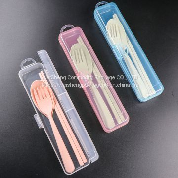 WEISHENG Factory Travel PS Toothpaste Toothbrush Case Plastic Toothpaste Toothbrush Set