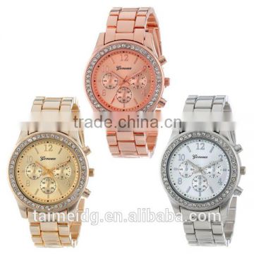 Top selling gold plated wrist watches