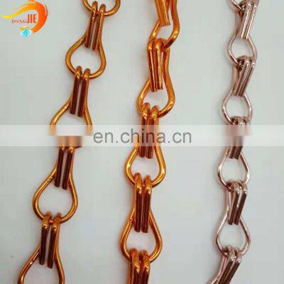 fire prevention decorative aluminum chain link curtain product direct sale