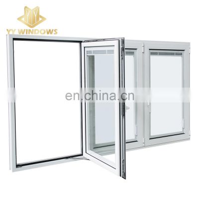 Australian standard as standard AS2047 double glass Glazed Aluminium Tilt and Turn Windows