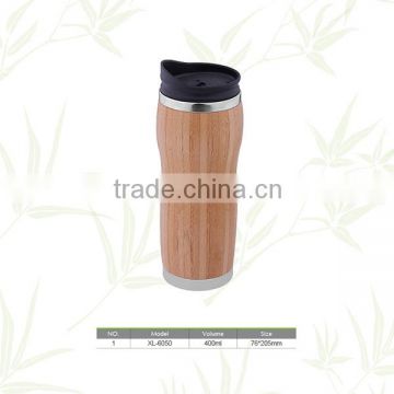 New design 400ml bamboo cup with high quality