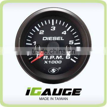 52mm 0-6000 rpm meter Electrical Tachometer Gauge for Diesel