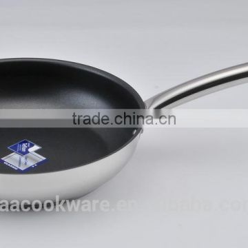 2014 New Products Teflon Classic without PFOA 2 layers non-stick coating fry pan cooker