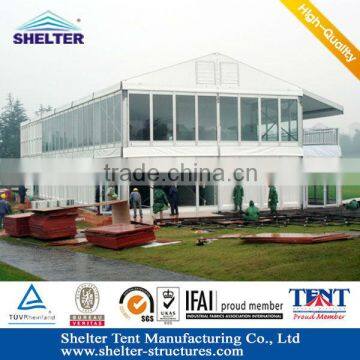 Guangzhu China Best selling cheap two layers bilayer tent for event sale in Shelter tent