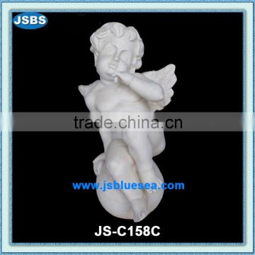 White Marble Angel Figure JS-C158C