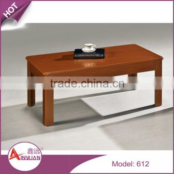 Living room furniture custom color size tea table rectangle cheap mdf panel wood coffee table aquarium