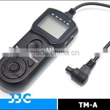 JJC TM-A Timer Remote Controller&Camera Remote Switch replaces TC-80N3 for Canon EOS 5D Mark III etc