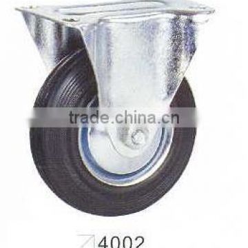 high quality 4 inch rubber wheel caster wheel