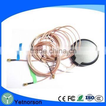 Magnet Antenna gps/GSM /wifi combo antenna with CE passed side way cable easier install