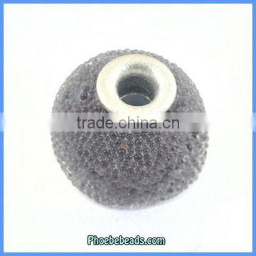 Wholesale Resin Gray Indonesia Beads For Jewelry Making PCB-M100554