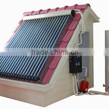Separated pressurized solar water heater, split pressurized solar hot water system