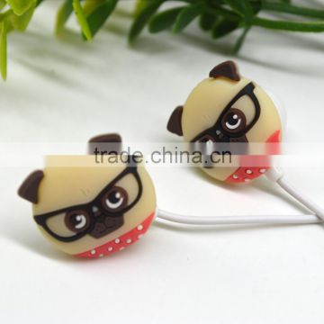 Promotional Earphone for mp3 player animal shape quality headphone online auction earphone free samples