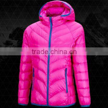 Custom Women Ultra Light Thin Down Jacket