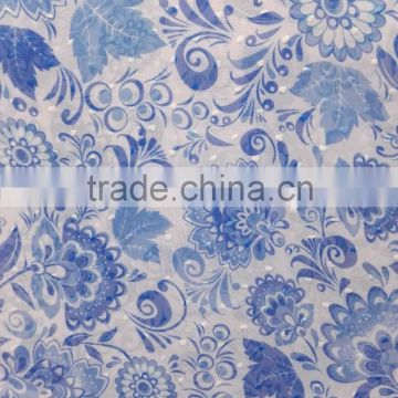online factory price 50D chiffon printed fabric for women's dress