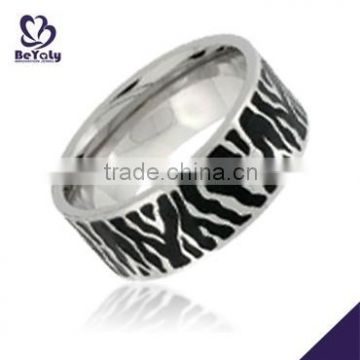 2015 cheap price jewelry 316l stainless steel time jewelry ring