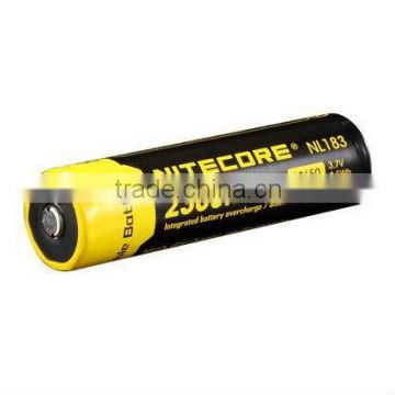 NEW Genuine NITECORE 18650 NL183 Rechargeable Batteries Li-ion Protected 1PCS