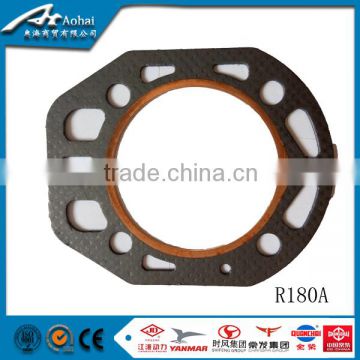R180 cylinder head gasket(small hole) for diesel engine parts