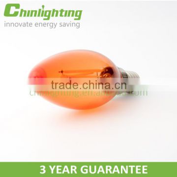 Amber Led Lights C35 B11 Candle Lighting Led Bulbs 4W E14 Hot For Indoor Decoration