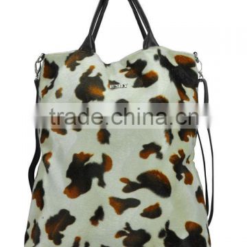 Leopard Printed Fabric Tote For Women, Leopard Print Oversized Shopper Shoulder Bag, X8023S140001