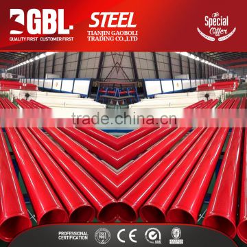 Alibaba China Manufacturer Round Section Shape hollow fire hydrant steel pipe for construction