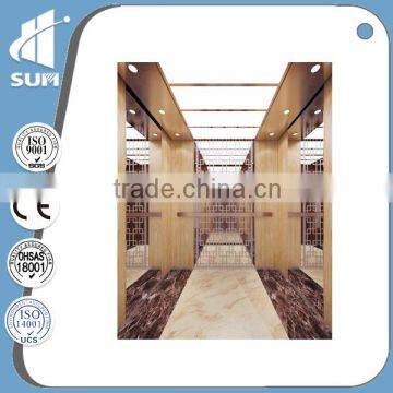 Luxury decoration capacity 250kg indoor home elevator