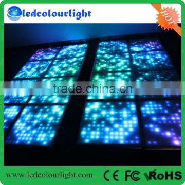 600x600 square multicolor LED surface panel light for nightclub
