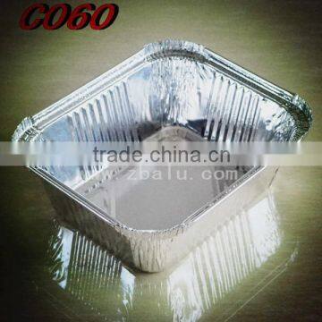 2015 Zhongbo disposable household aluminum foil container