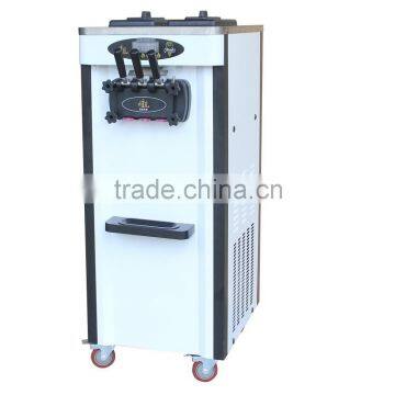 Floor Stand Soft Serve Machine White Color