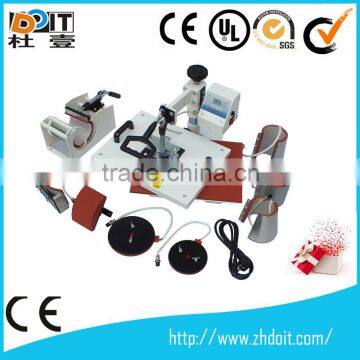 Best selling press heat element,sublimation machine 8 in 1,dye sublimation heat press machine