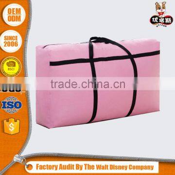 Factory wholesale china pink duffle bag